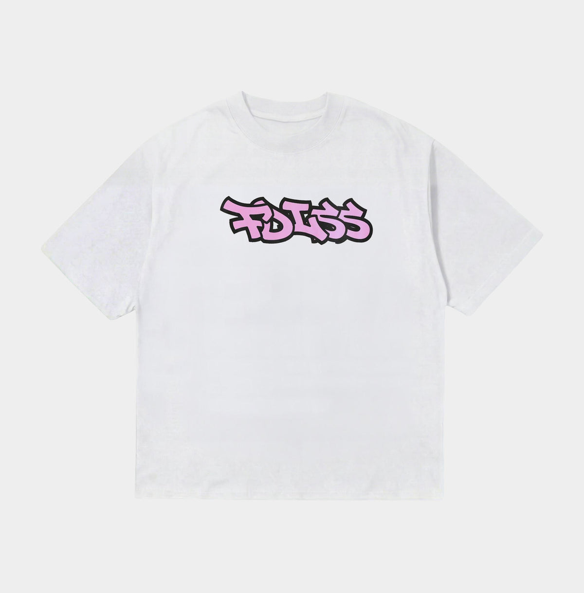 FDLSS Tee Pink - Box Fit