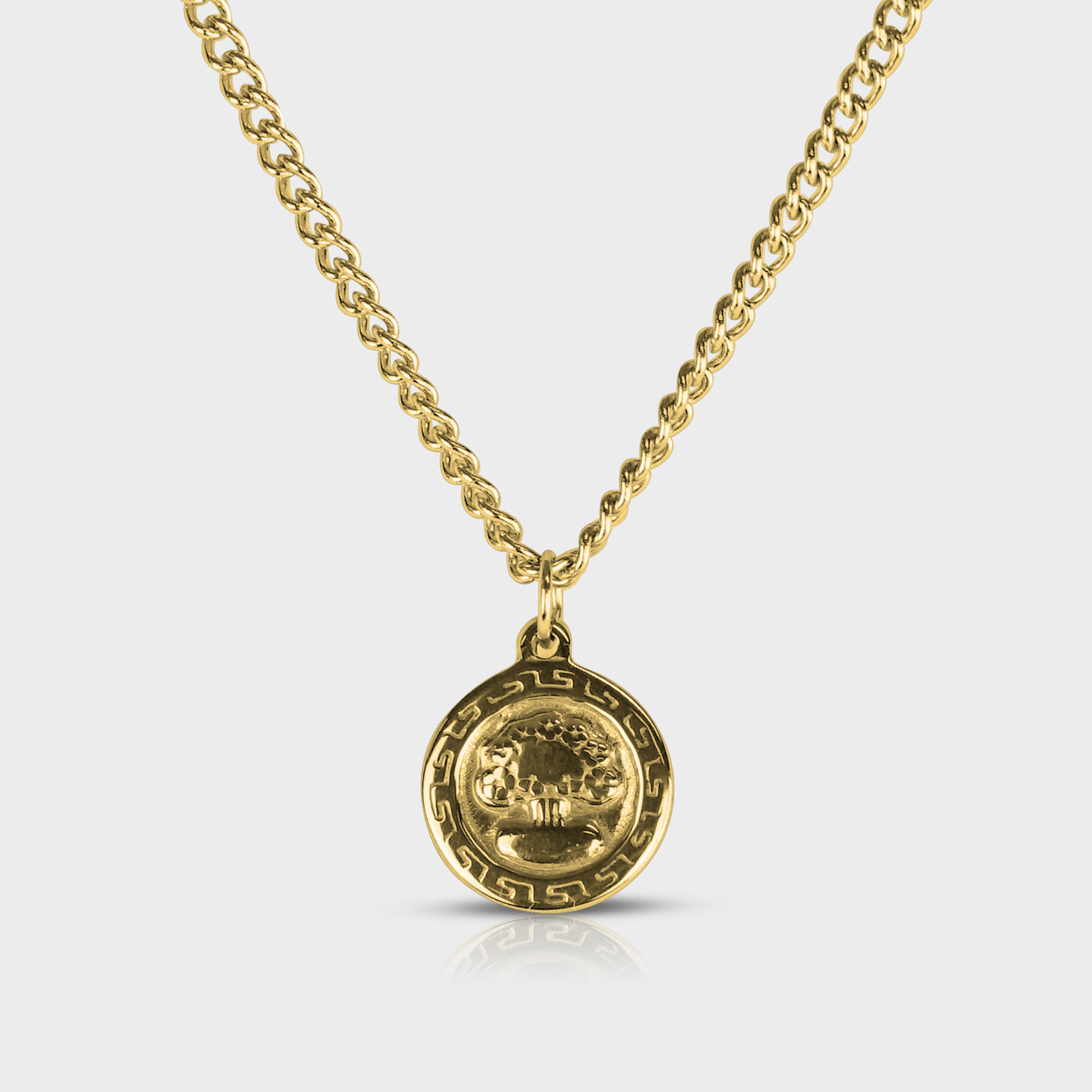 AK-47 ANGEL NECKLACE - GOLD