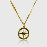 North Star Necklace - 18k Gold Plated