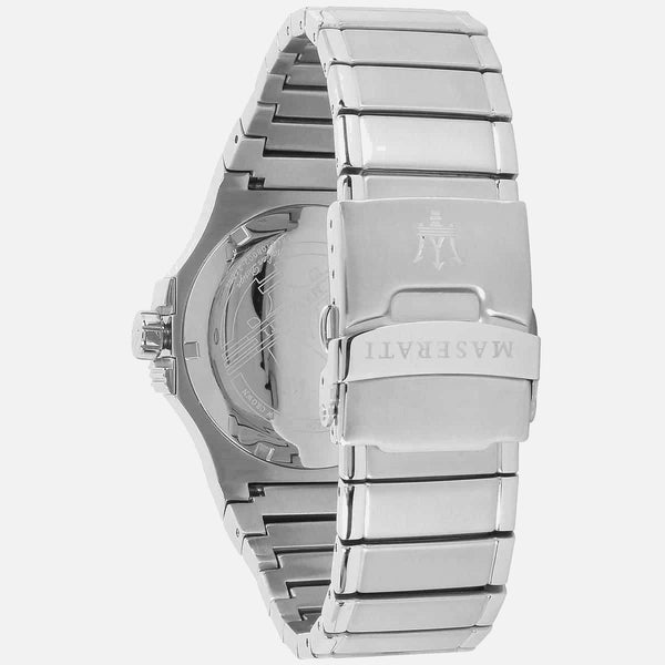 Maserati Potenza armbåndsur i rustfrit stål med foldespænde