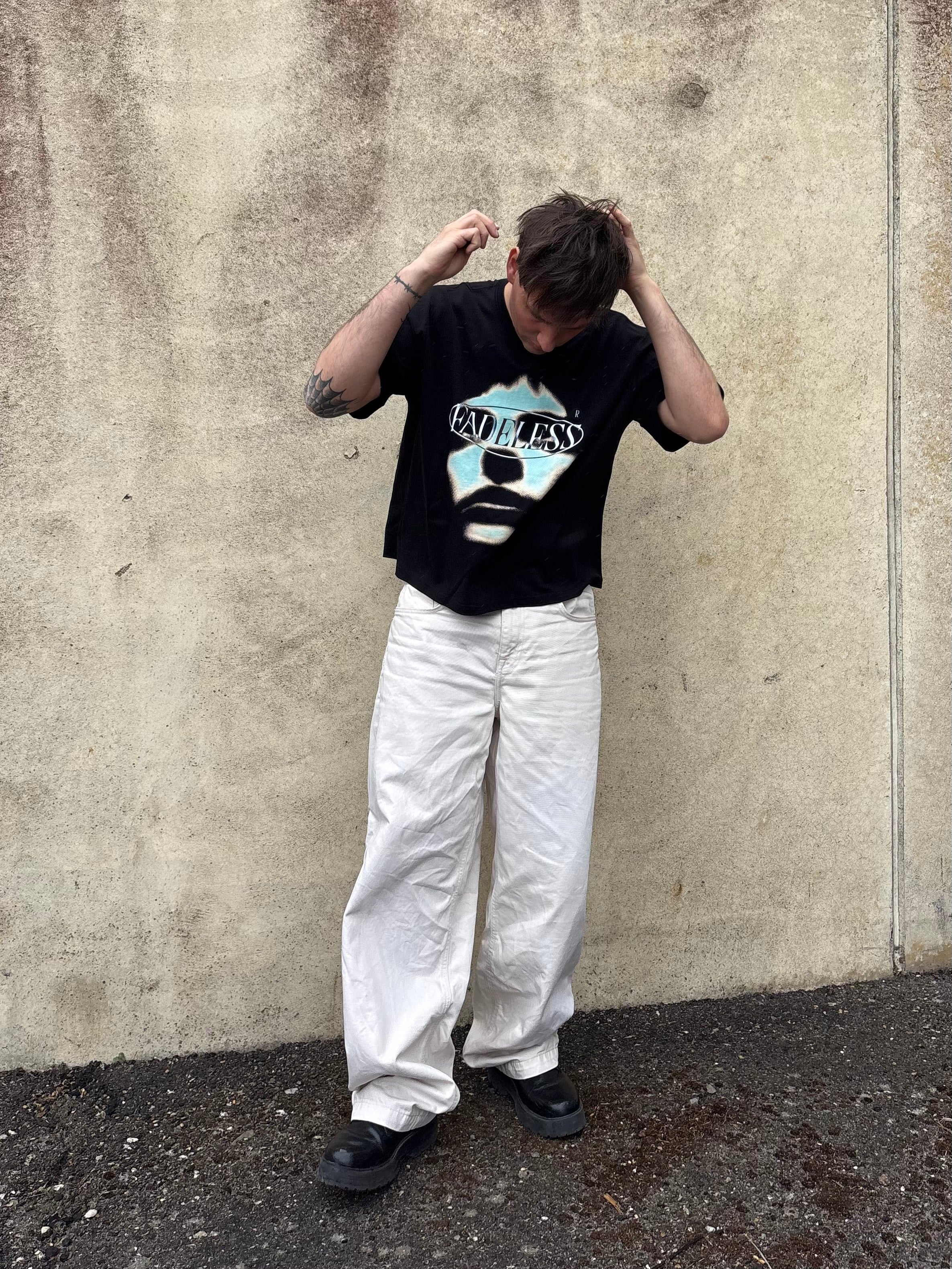 Shadow Tee Pistachio - Box Fit