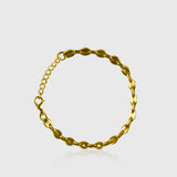 Twin Bracelet – Double Gold-Colored Men's Bracelet for Exclusive Style