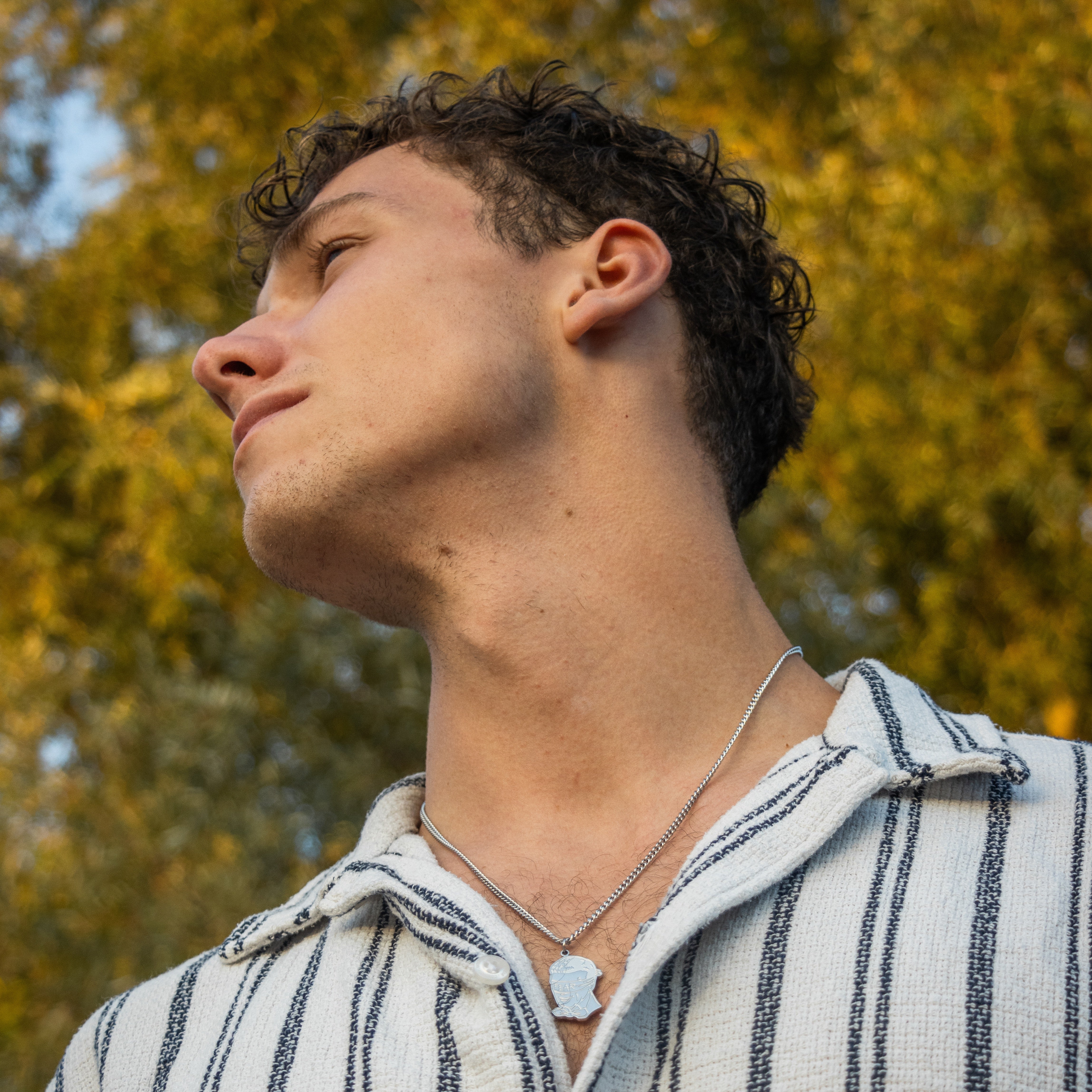 AK-47 ANGEL NECKLACE - SILVER