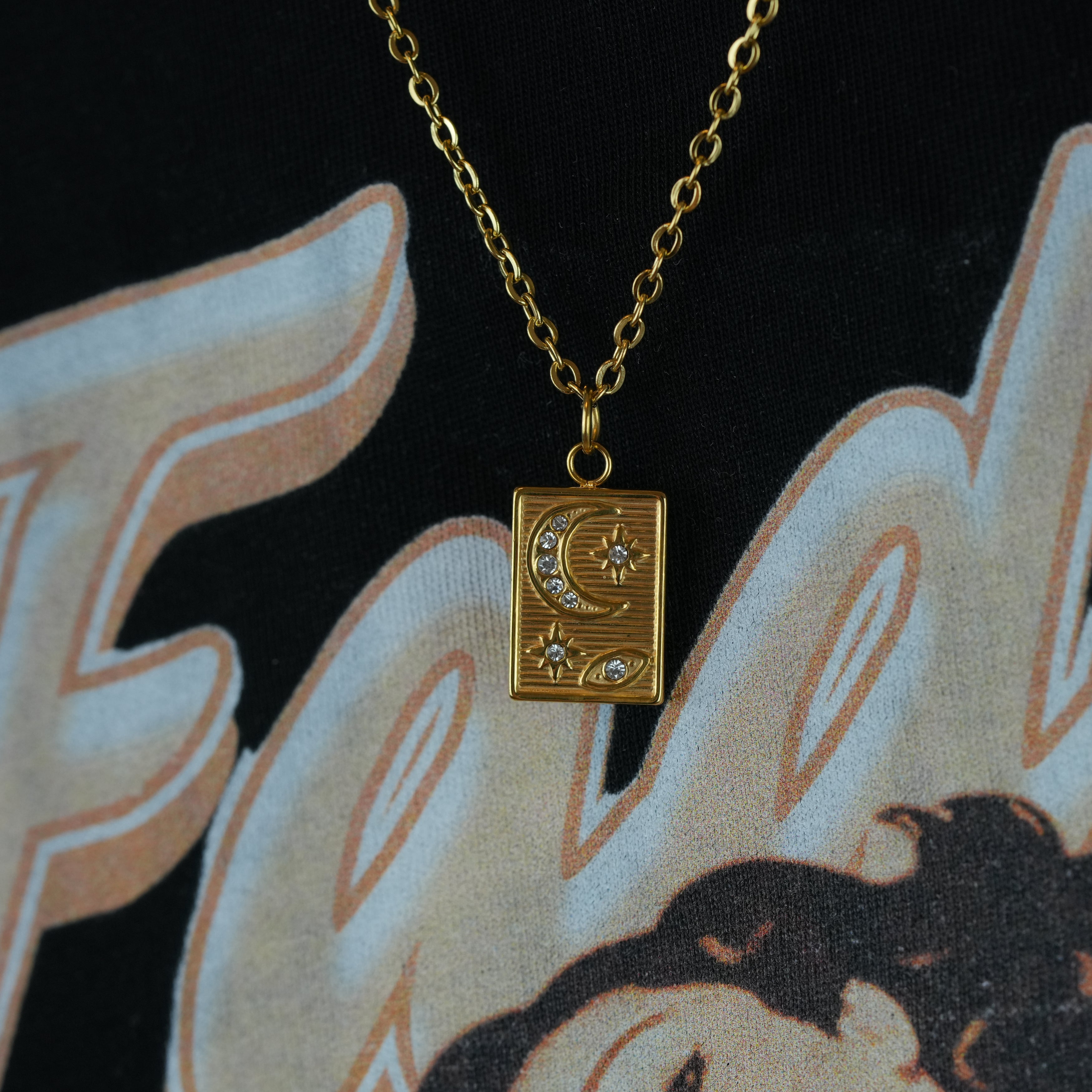 Lumiere Necklace – 18K gold chain for men 55 cm elegant finish