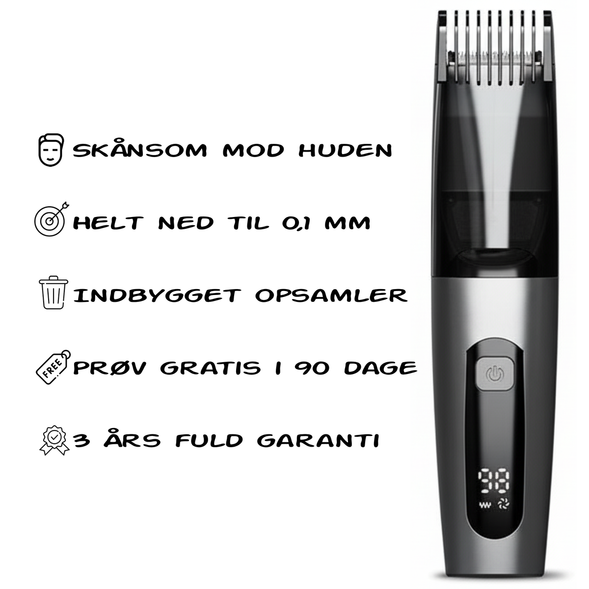Performance Trimmer Pro™ trimmemaskine med 0,1 mm præcision og digitalt display