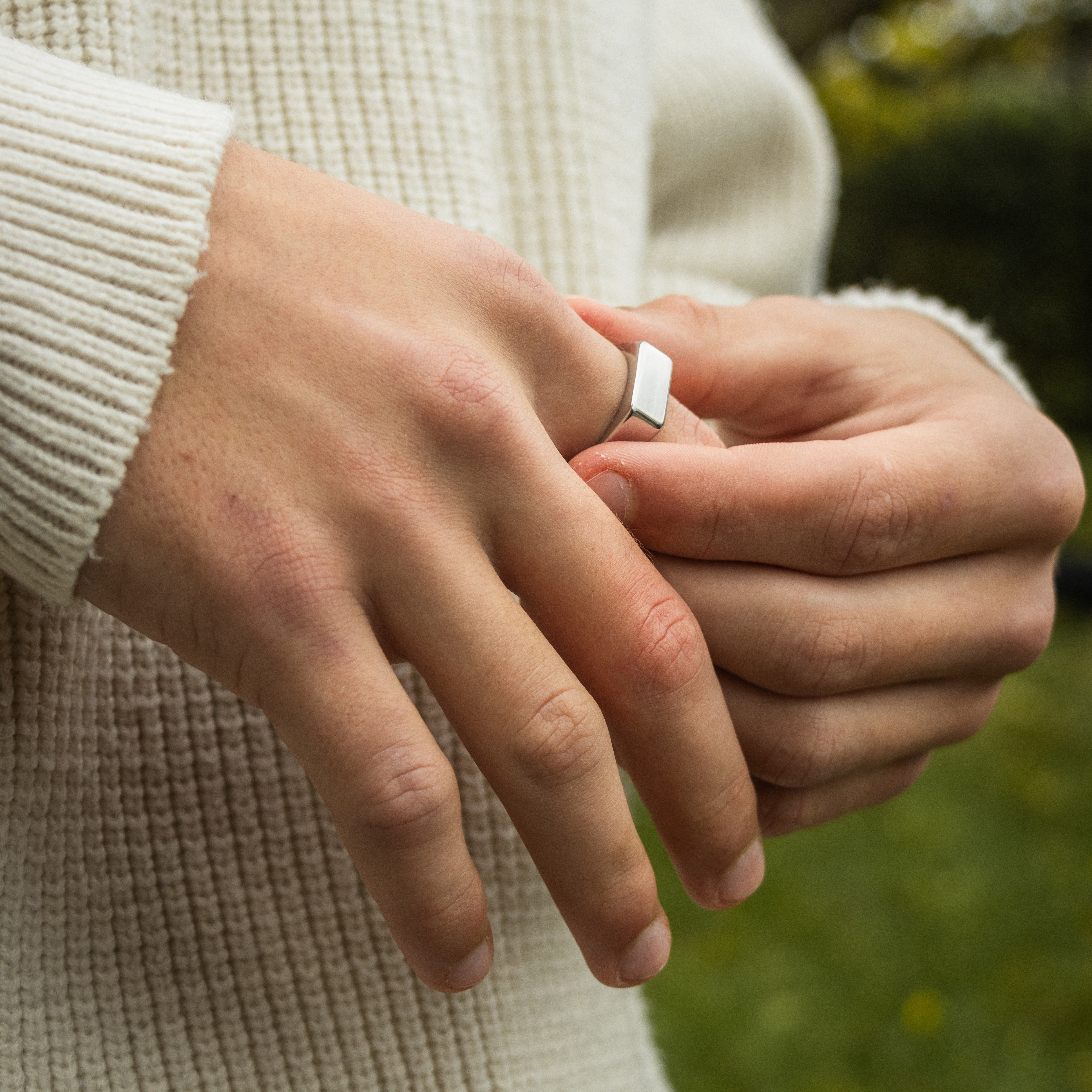 VELVET RING - SILVER