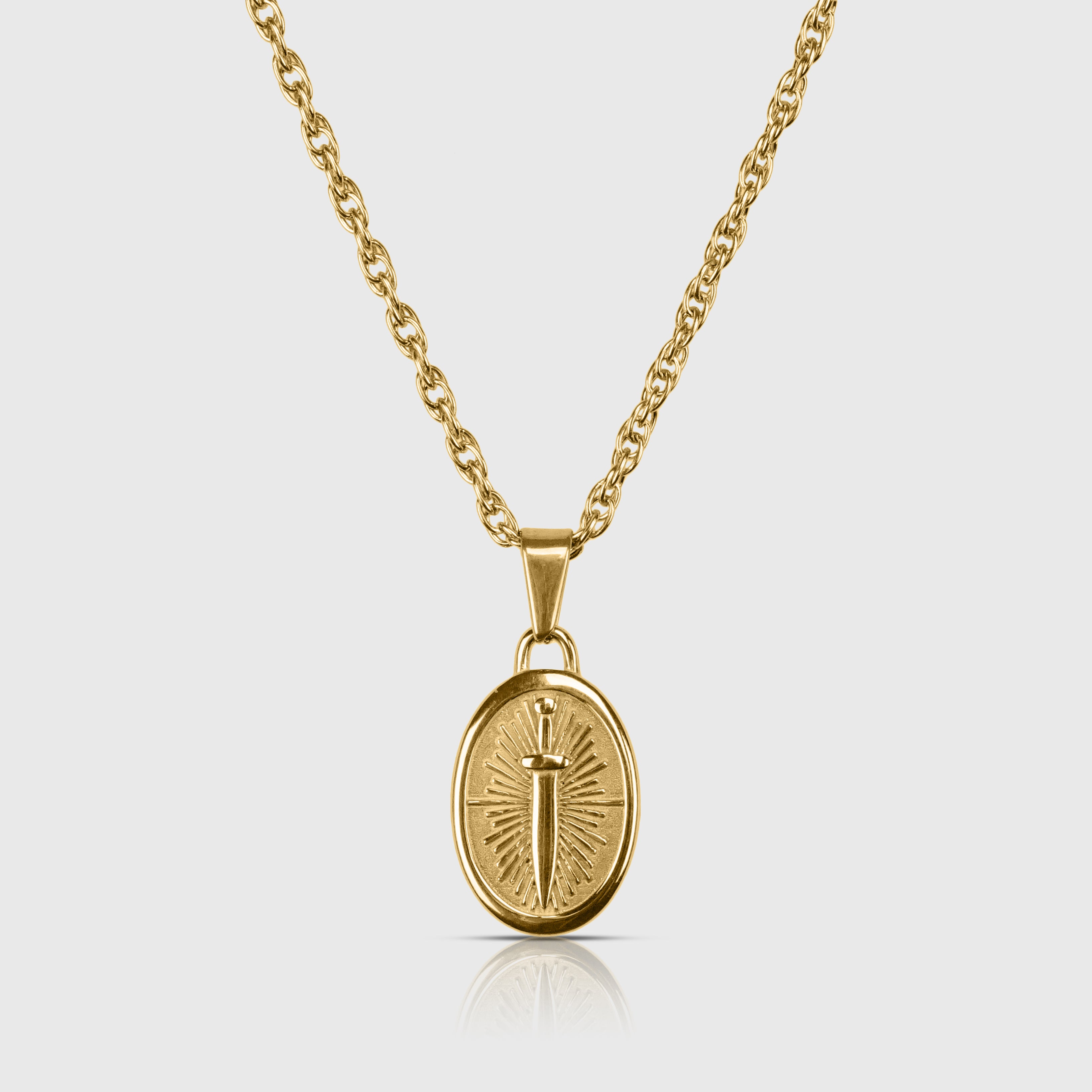 Sword Necklace - 18k Gold Plated