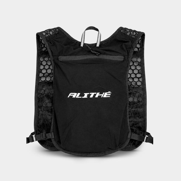 Atlithé Blackout løbevest med mesh-ryg og reflekterende logo