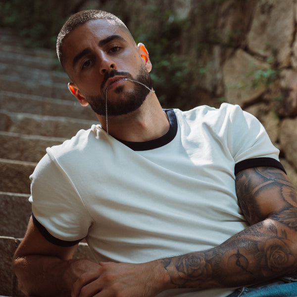 ROPE CHAIN ​​48 CM - SILVER TONE