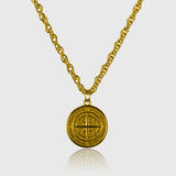 Compass Necklace - 18k Gold Plated