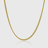 Curb Chain - 18k Gold Plated