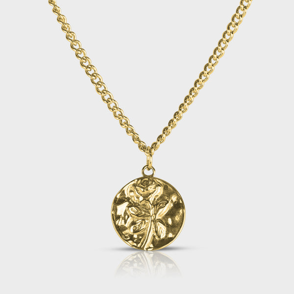 AK-47 ANGEL NECKLACE - GOLD