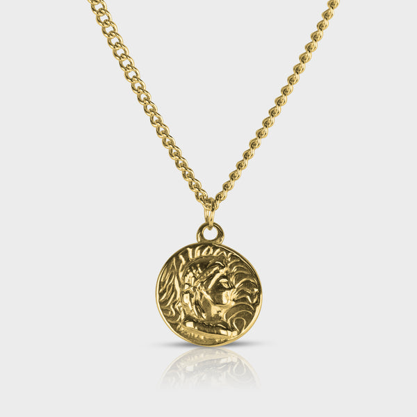 AK-47 ANGEL NECKLACE - GOLD