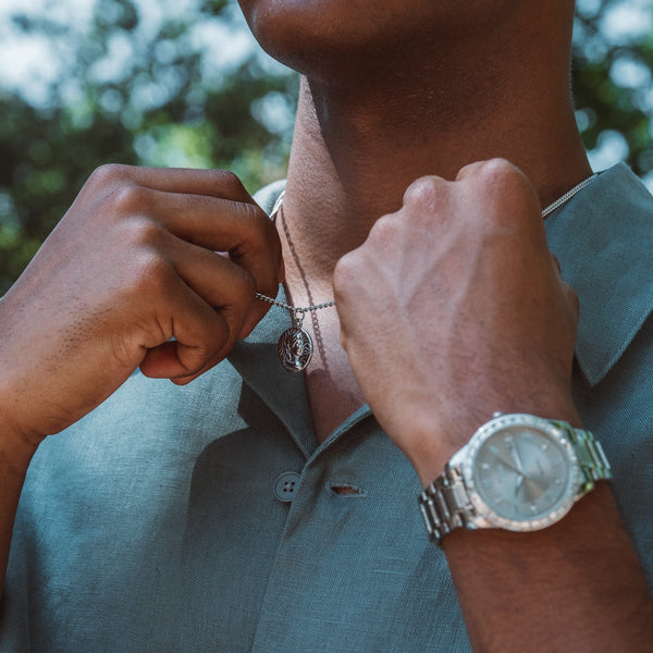 AK-47 ANGEL NECKLACE - GOLD