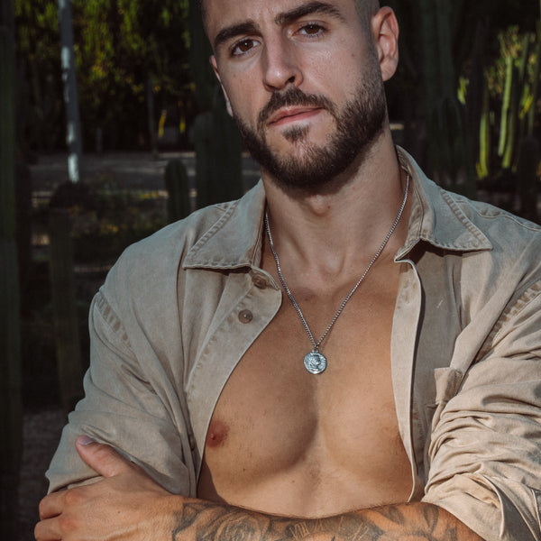 AK-47 ANGEL NECKLACE - GOLD