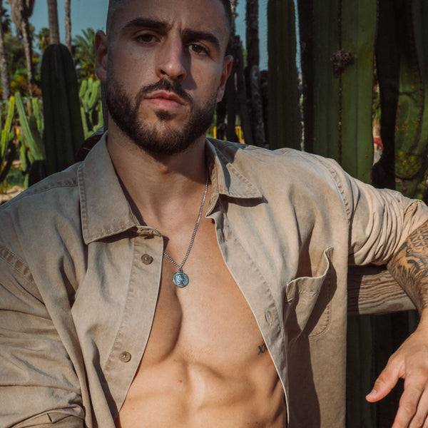 AK-47 ANGEL NECKLACE - GOLD