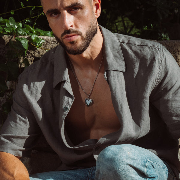 Heart Necklace - Silver