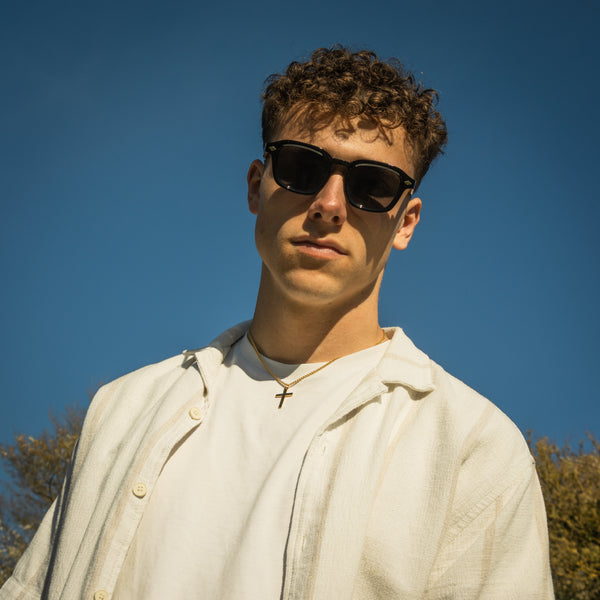 sorte solbriller mænd