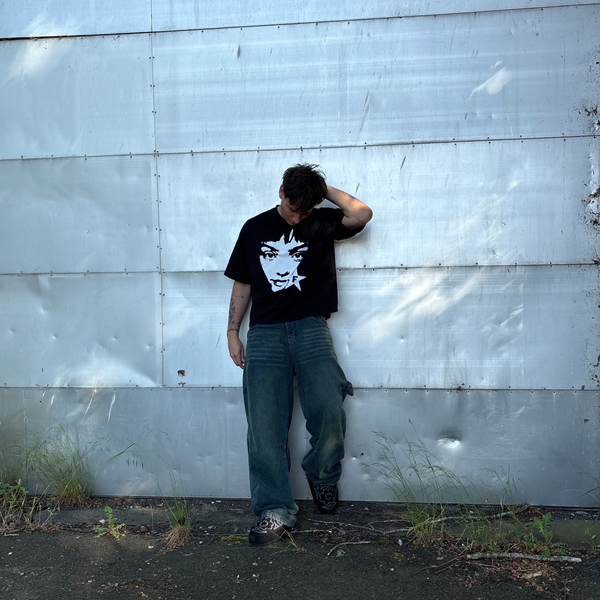Butterfly Tee White - Box Fit