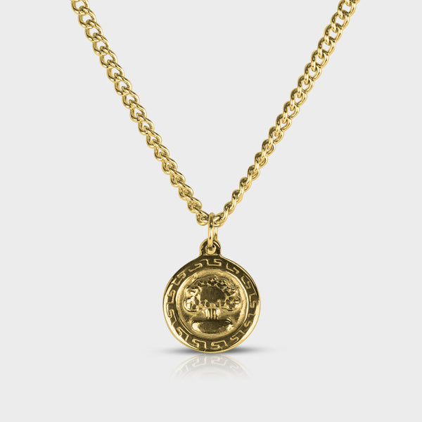 AK-47 ANGEL NECKLACE - GOLD