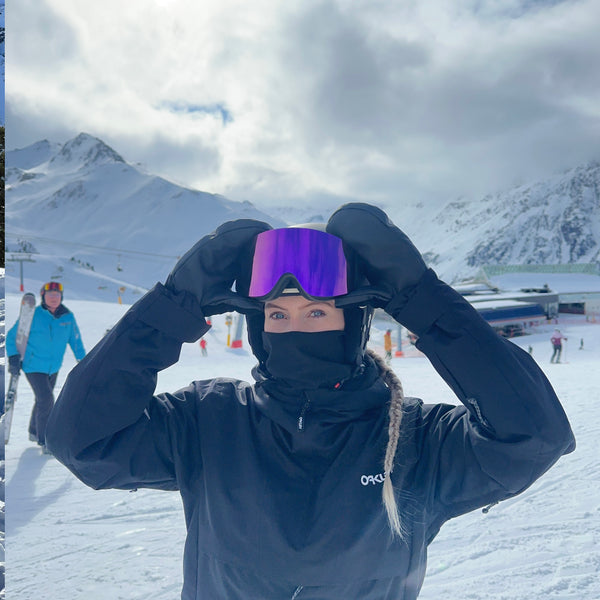 SKI GOGGLES - GRAPE