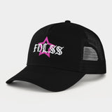 Pink Star Cap Black