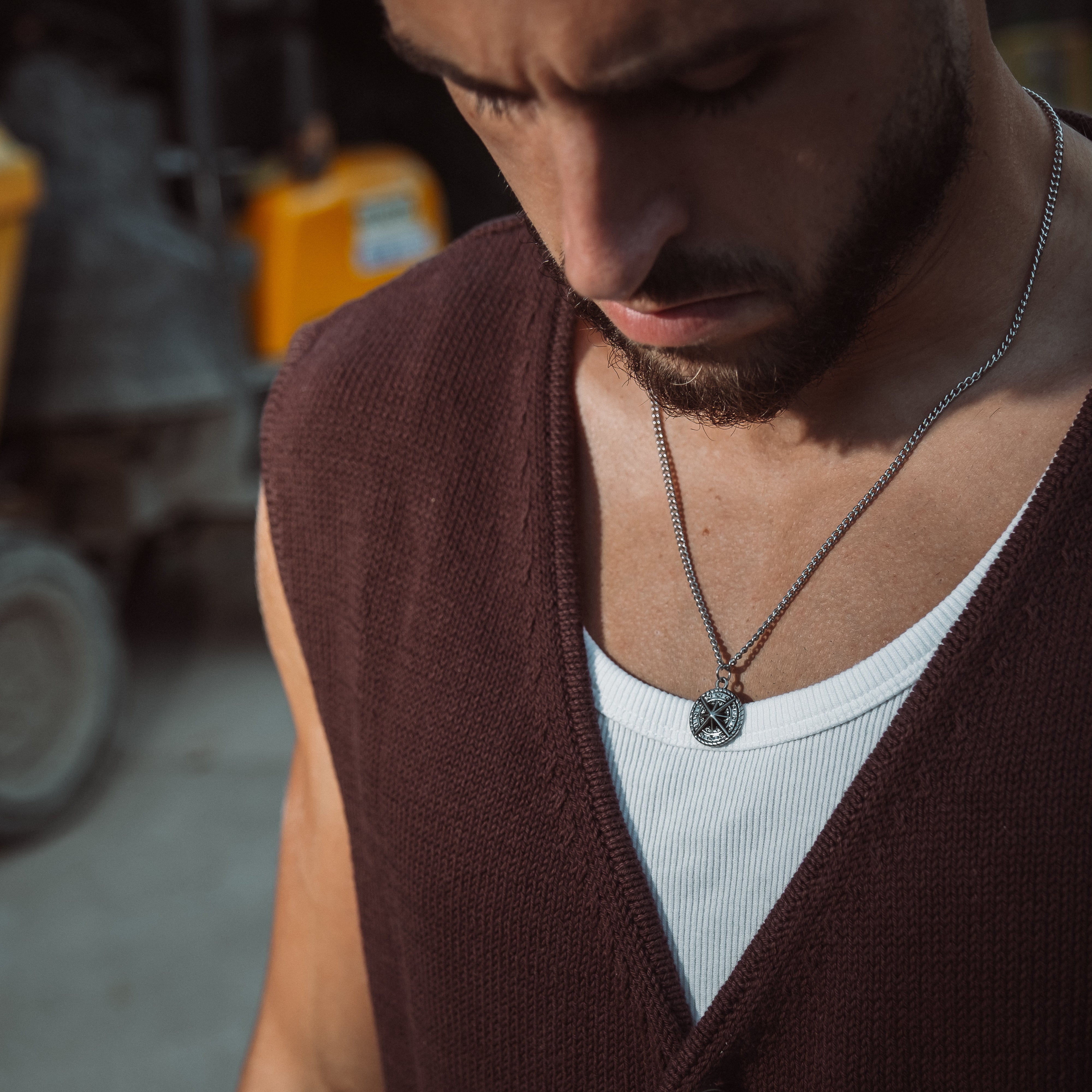 AK-47 ANGEL NECKLACE - GOLD