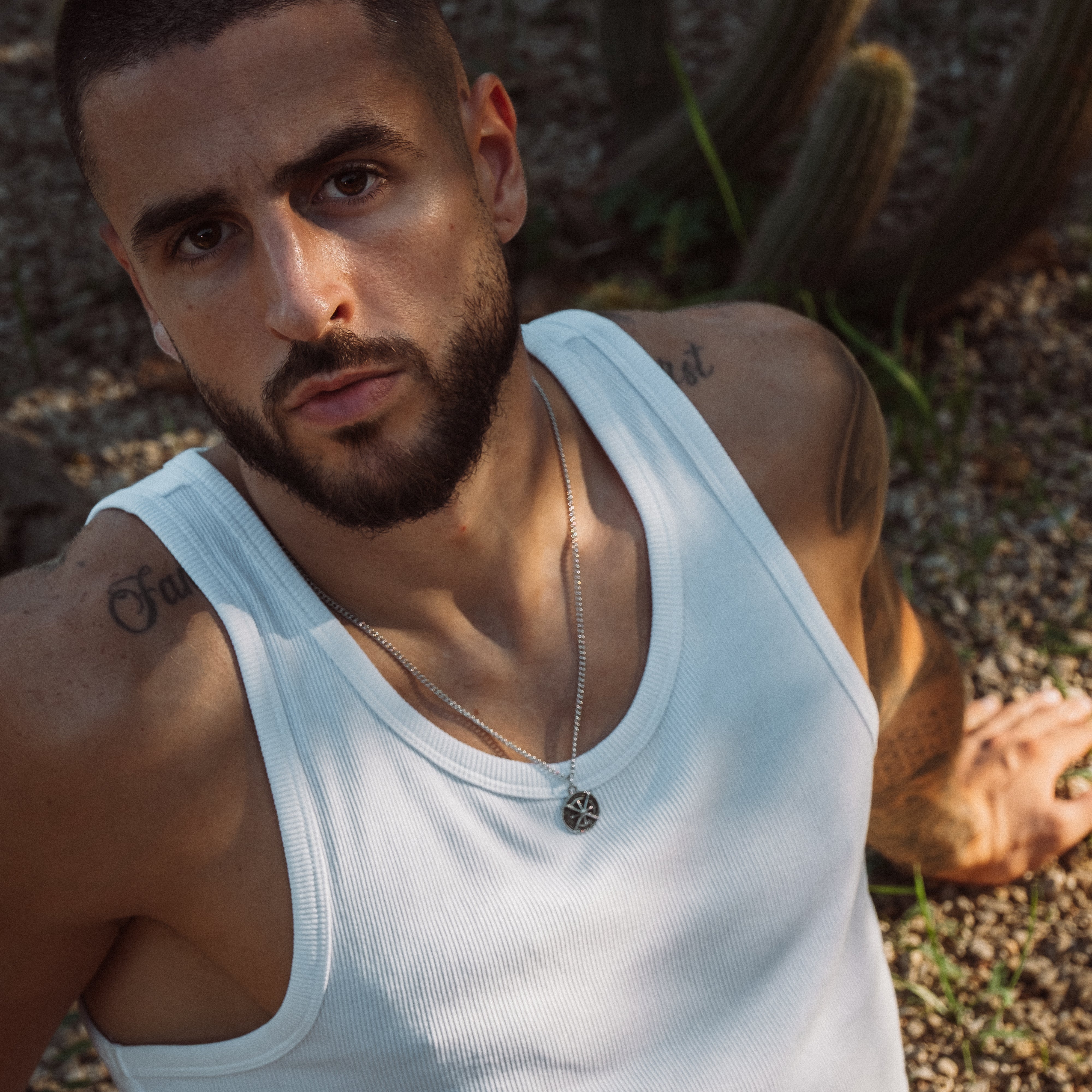 AK-47 ANGEL NECKLACE - GOLD