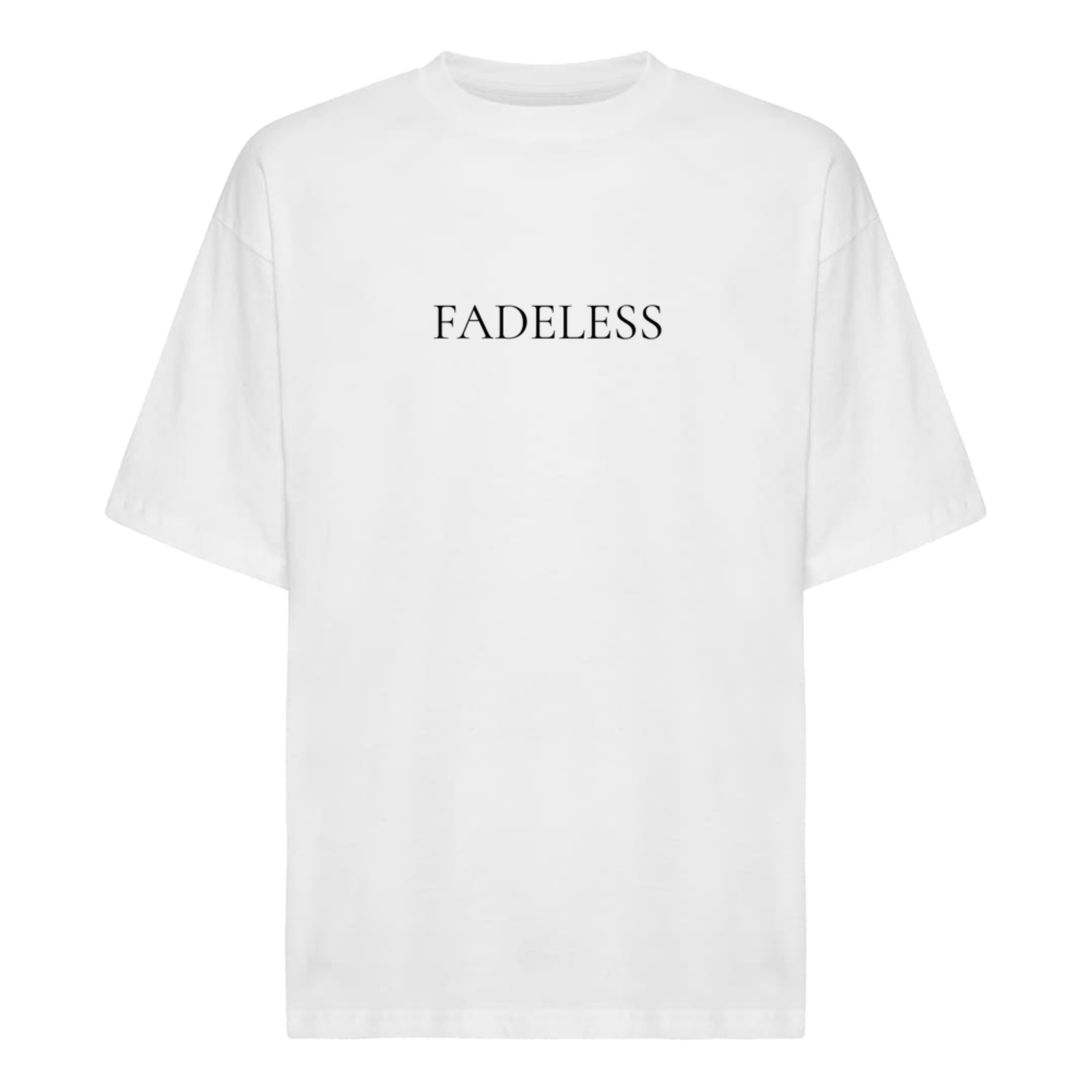 Simple Tee Box Fit - Hvid/Sort