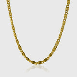 Spinal Chain – Masculine gold necklace for men in 18K plating