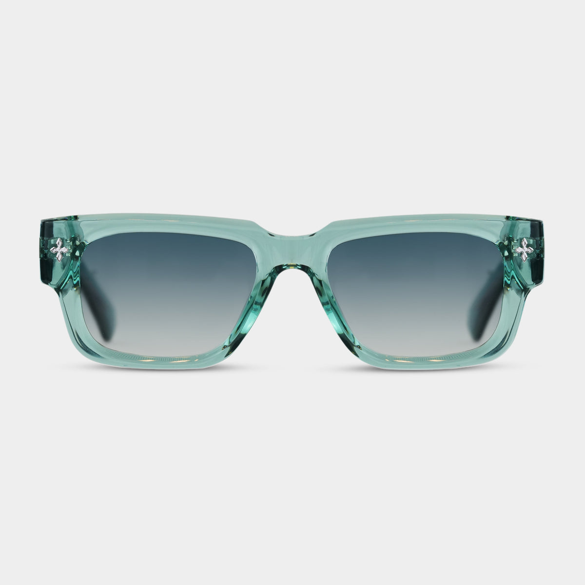 Mintgrønne solbriller Victoria Sky fra Fadeless med gradient glas