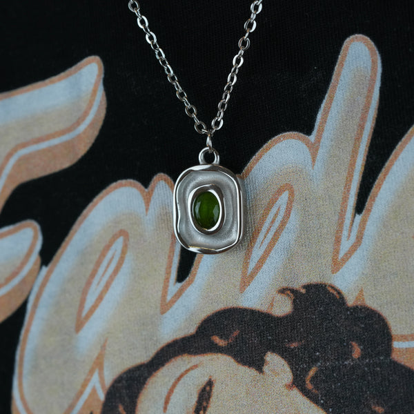 Bijou Necklace – Silver-Colored
