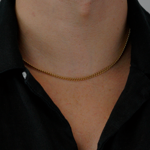 CURB CHAIN ​​- GOLD