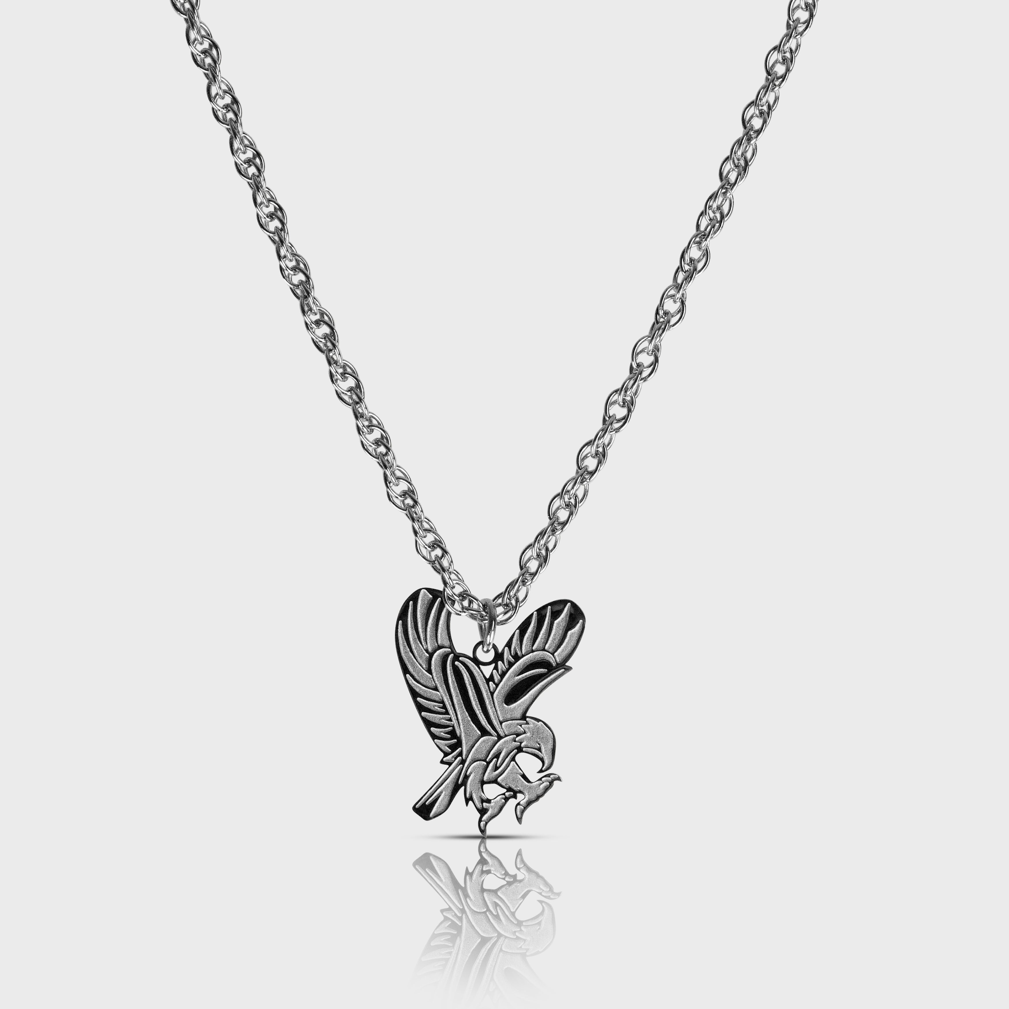 EAGLE NECKLACE - SILVER
