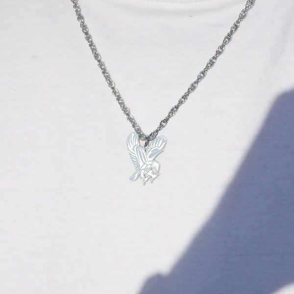 EAGLE NECKLACE - SILVER