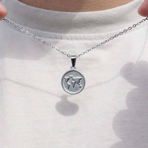 World Necklace - Silver