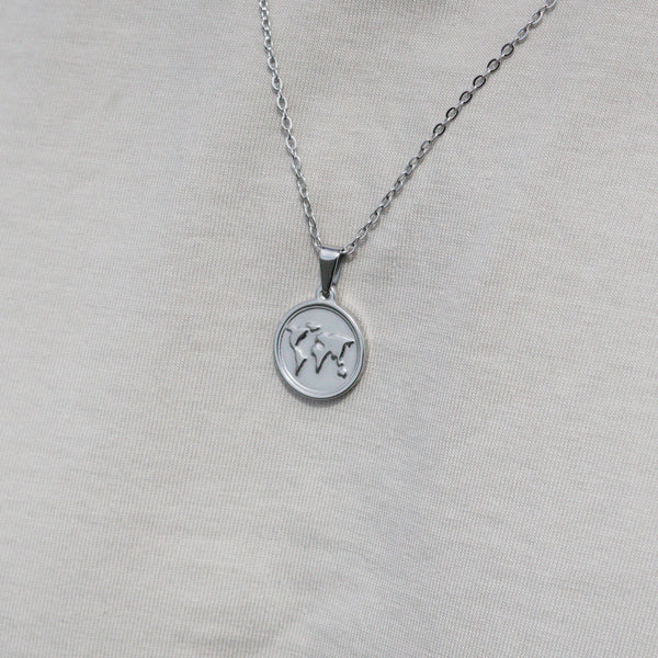World Necklace - Silver