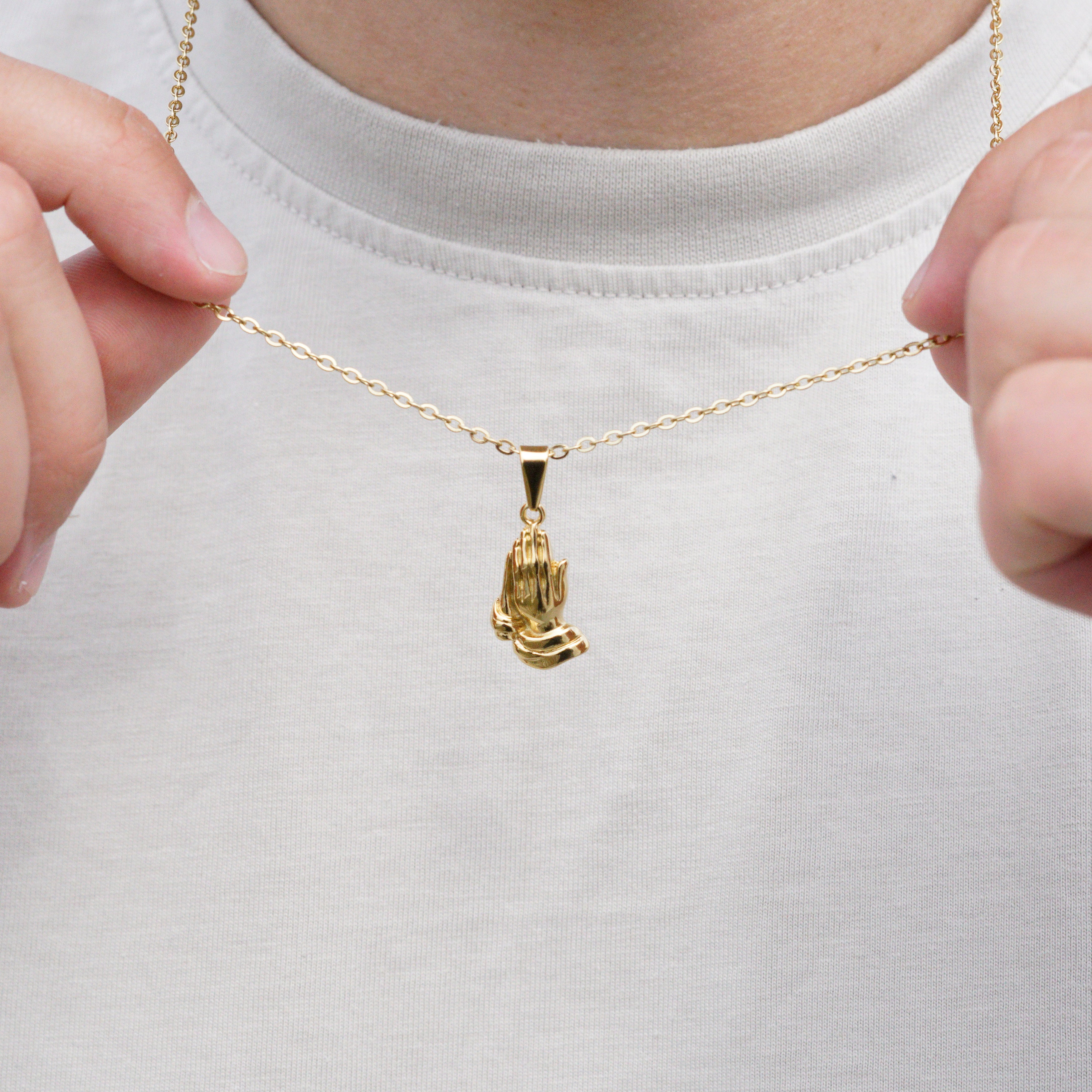 PRAYER NECKLACE - GOLD