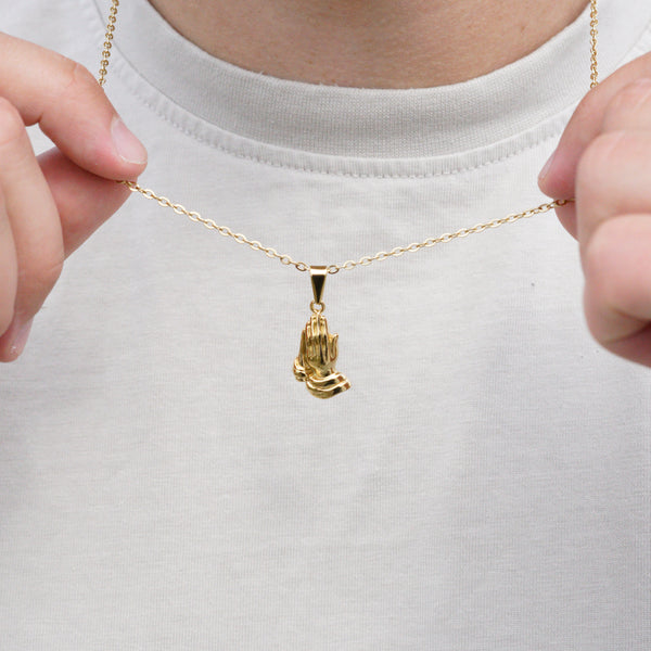 PRAYER NECKLACE - GOLD
