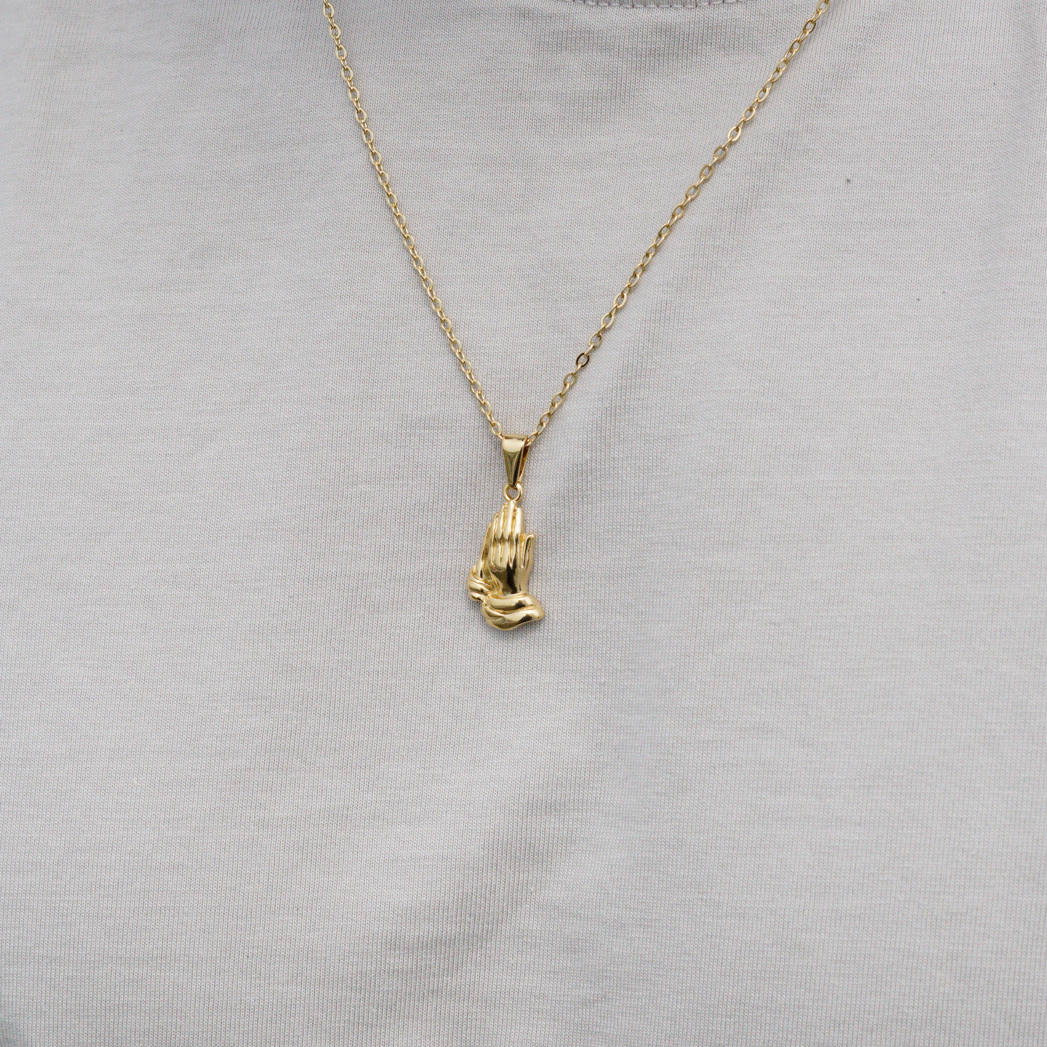PRAYER NECKLACE - GOLD
