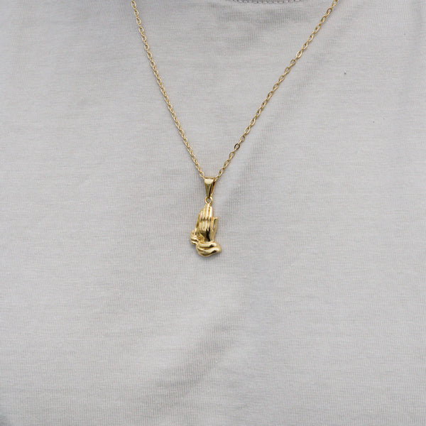 PRAYER NECKLACE - GOLD