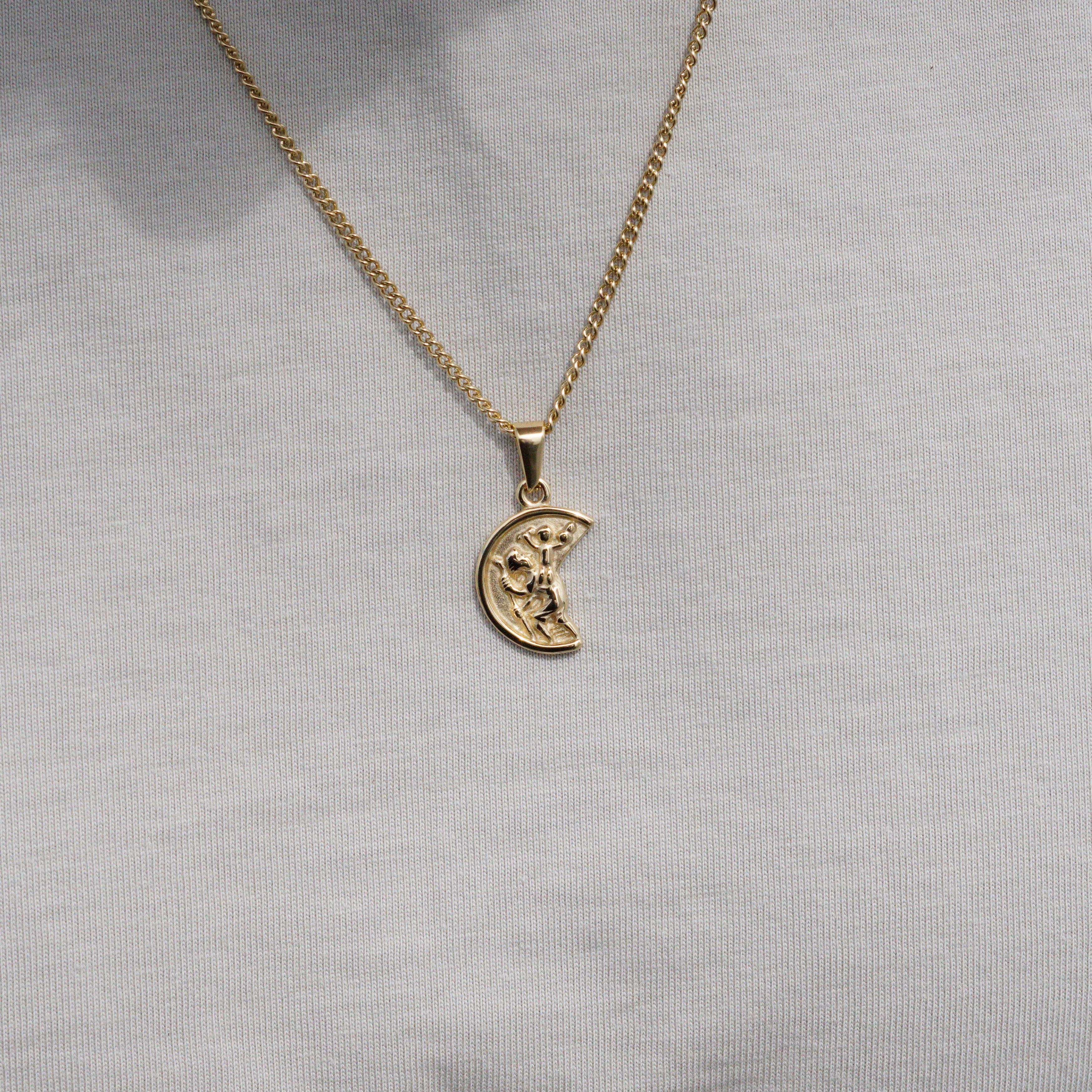 MOON NECKLACE - GOLD