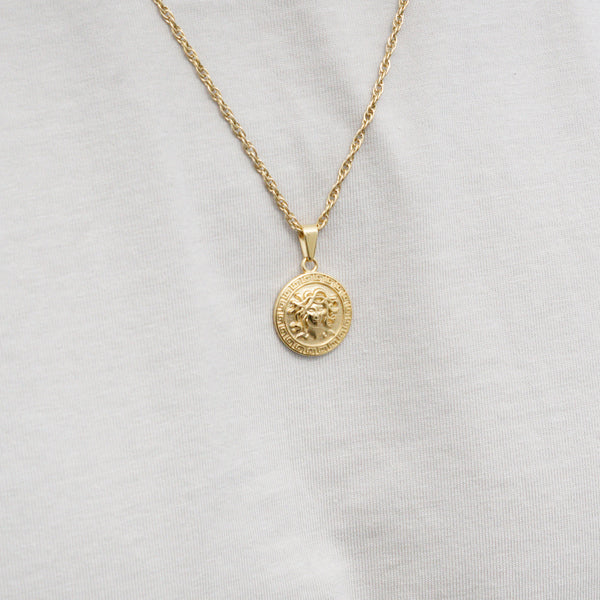MEDUSA NECKLACE - GOLD
