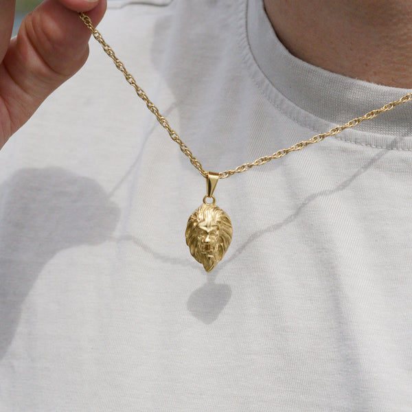 LION NECKLACE - GOLD