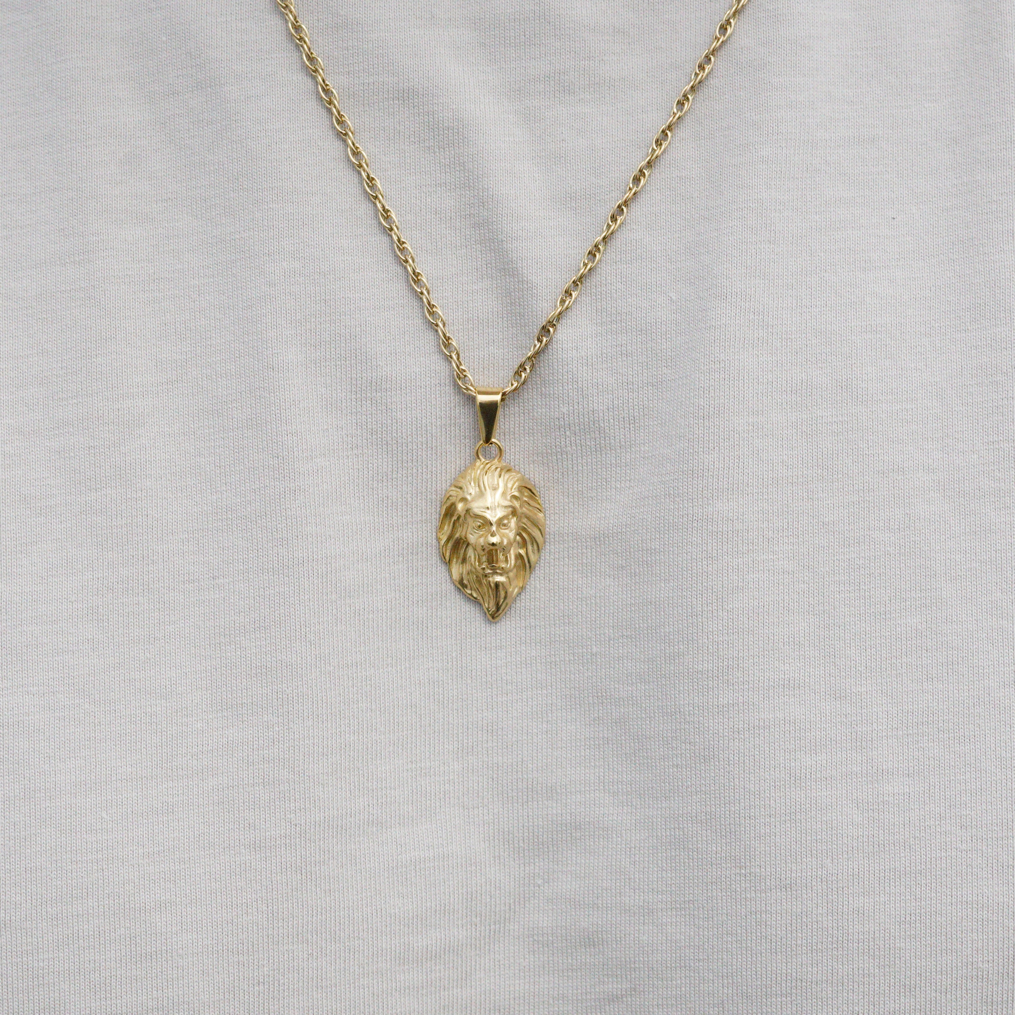LION NECKLACE - GOLD