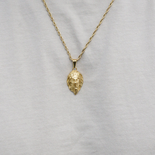 LION NECKLACE - GOLD