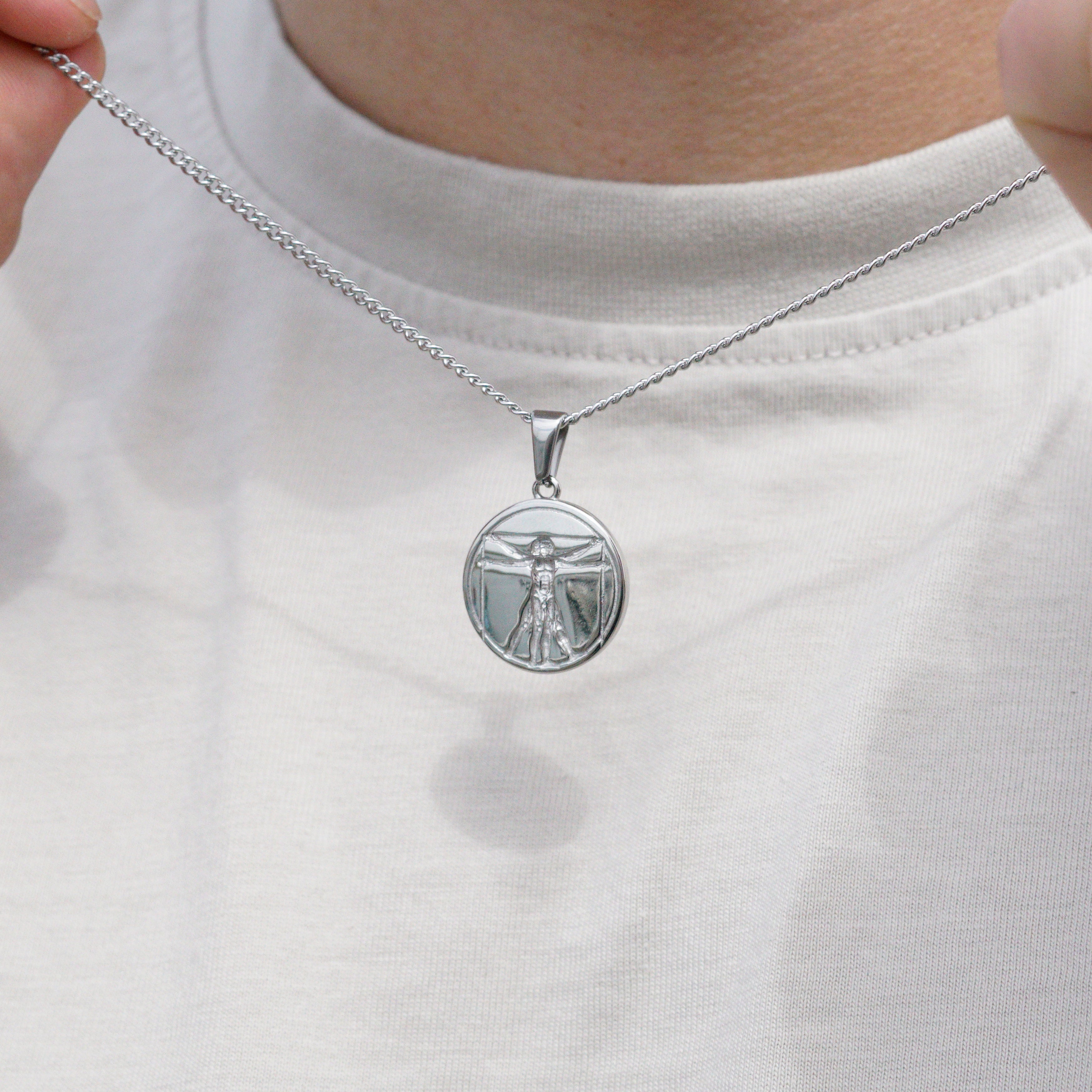 DA VINCI NECKLACE - SILVER