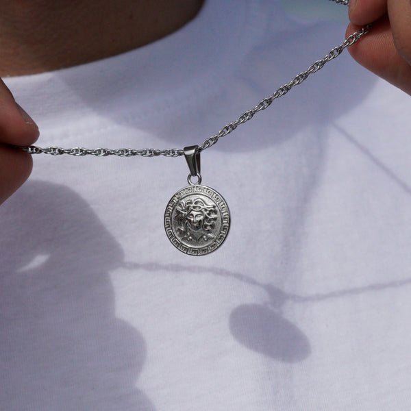 Medusa Necklace - Silver