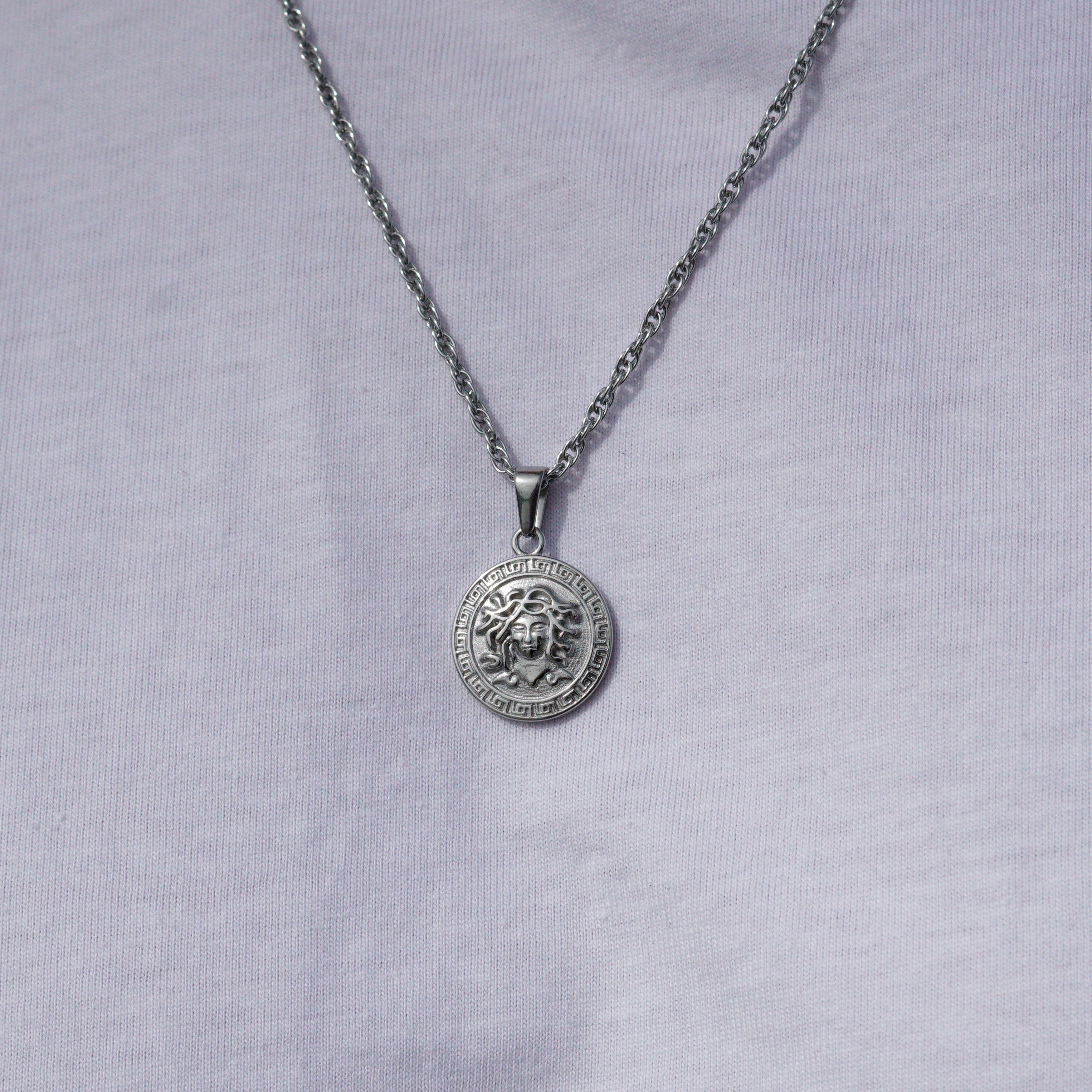 MEDUSA NECKLACE - SILVER