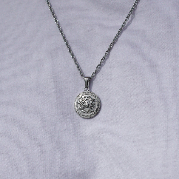 Medusa Necklace - Silver